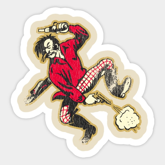 Rooin' Tootin' Niner Sticker by Defunctland